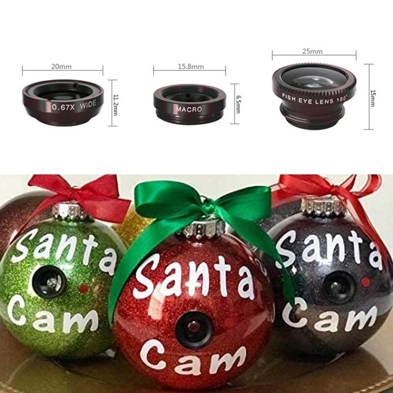 3Pcs Santa Cam Kit