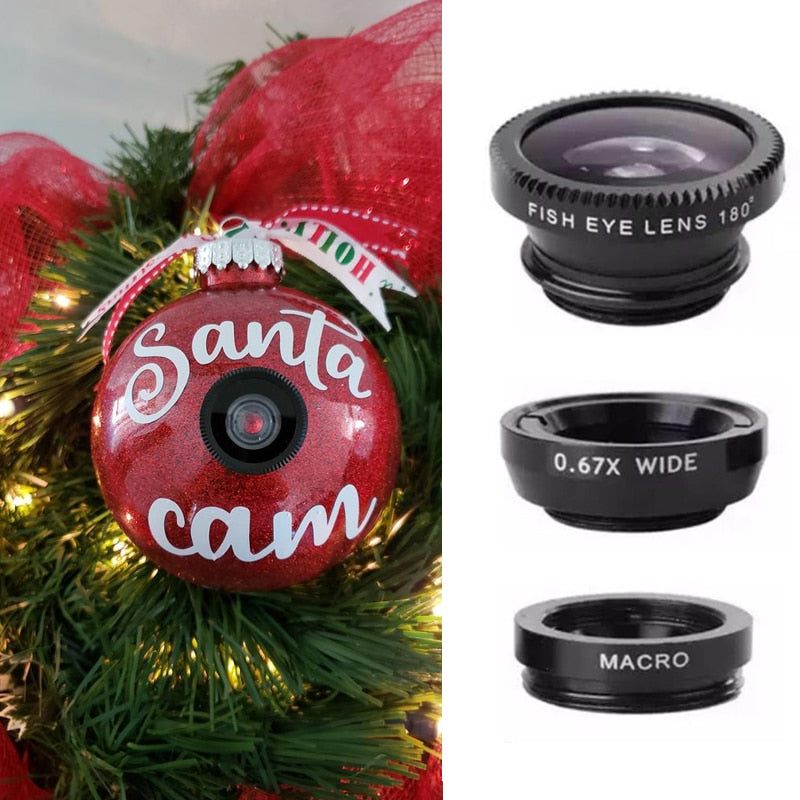 3Pcs Santa Cam Kit