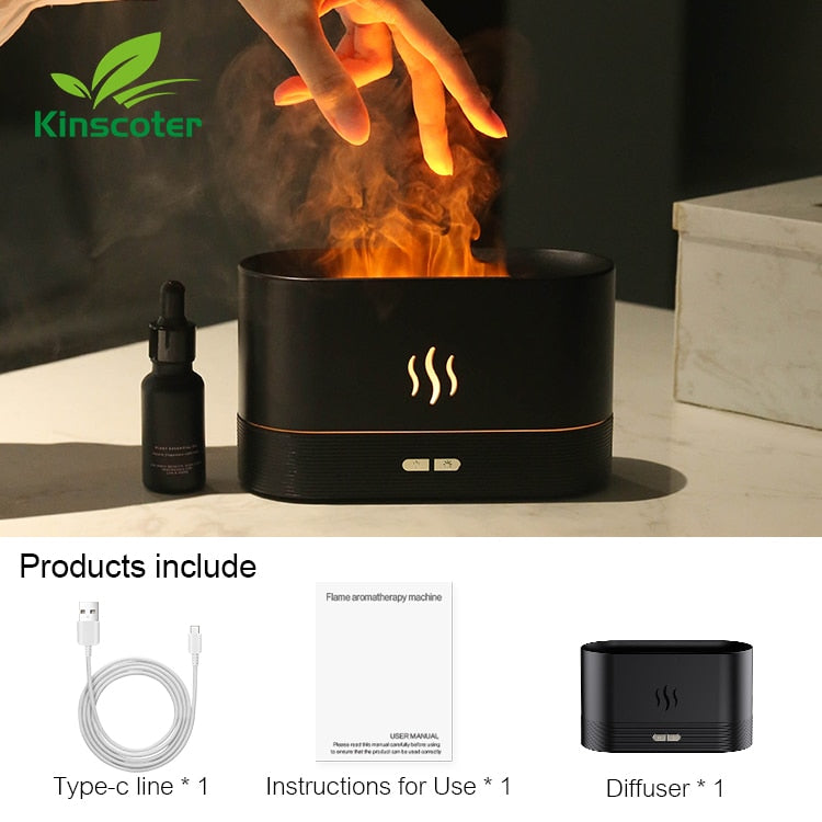 Flame Effect Aroma Diffuser